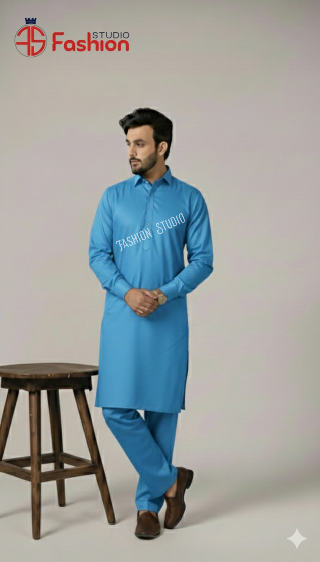 Wash n Wear Boski ( Oxford Blue)