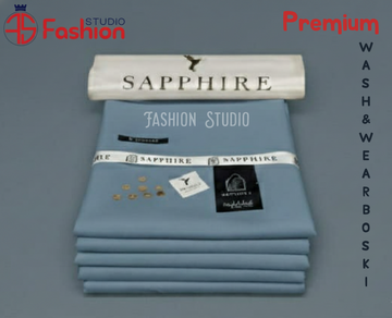 Wash n Wear Boski ( Greyish Blue)