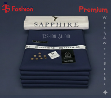 Wash n Wear Boski  ( Navy Blue )