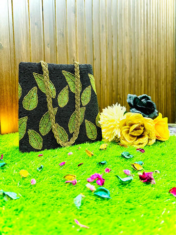 Taj Beadwork Tote