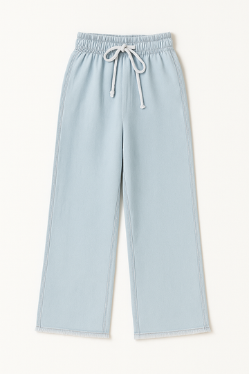 Baggy Style Denim Jeans For Woman